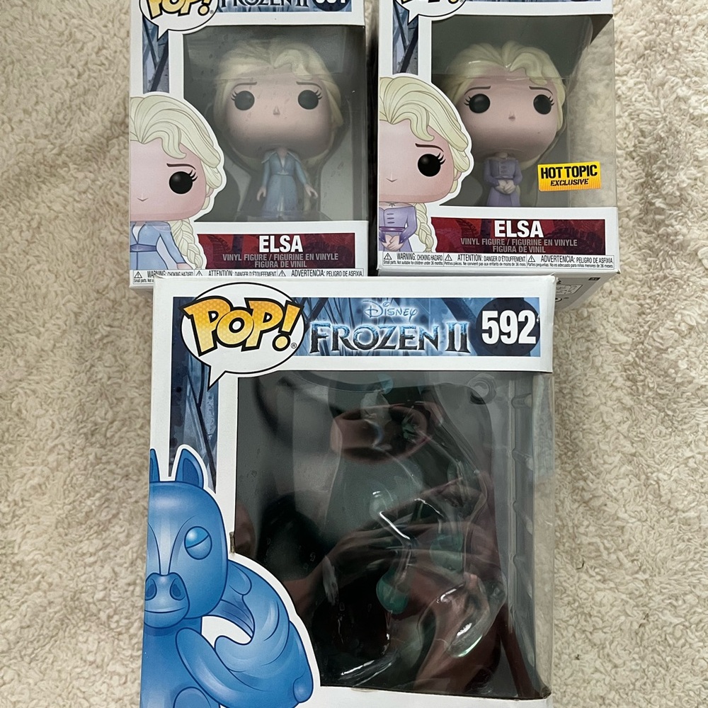 Disney Frozen II Elsa Funko Pop Trio